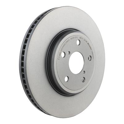Brembo Brake Rotor, Brembo, Vented, Solid Surface, 12.4 in. Diameter, Iron, UV-Coated, Lexus, Each - 09B45411