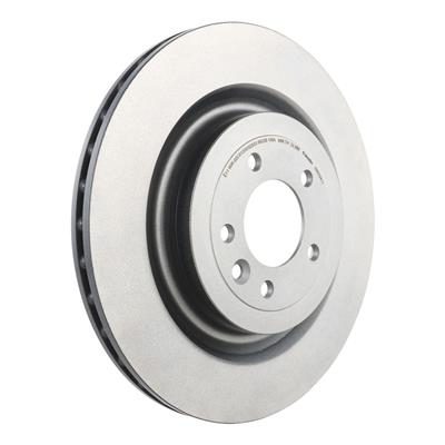 Brembo Brake Rotor, Brembo, Vented, Solid Surface, 14.37 in. Diameter, Iron, UV-Coated, Land Rover - 09B50411