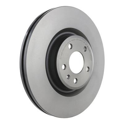 Brembo Brake Rotor, Brembo, Vented, Solid Surface, 13.58 in. Diameter, Iron, UV-Coated, Audi, Each - 09B97011