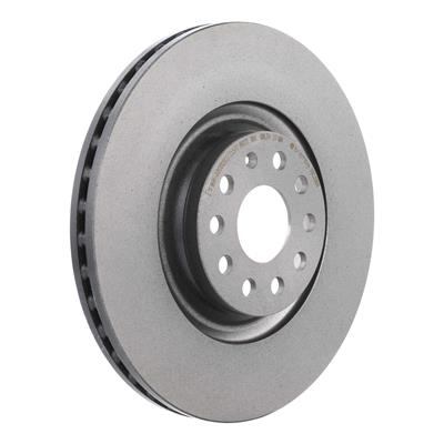 Brembo Brake Rotor, Brembo, Vented, Solid Surface, 13.39 in. Diameter, Iron, UV-Coated, Audi, Each - 09C30611