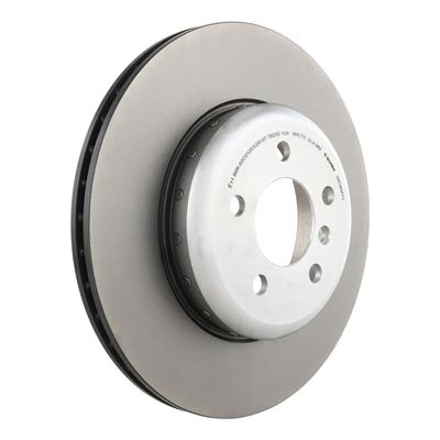 Brembo Brake Rotor, Brembo, Vented, Solid Surface, 13.58 in. Diameter, Iron, UV-Coated, BMW, Each - 09C40413