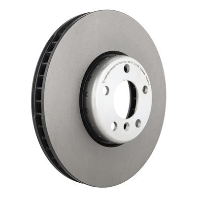 Brembo Brake Rotor, Brembo, Vented, Solid Surface, 13.7 in. Diameter, Iron, UV-Coated, BMW, Each - 09C40513