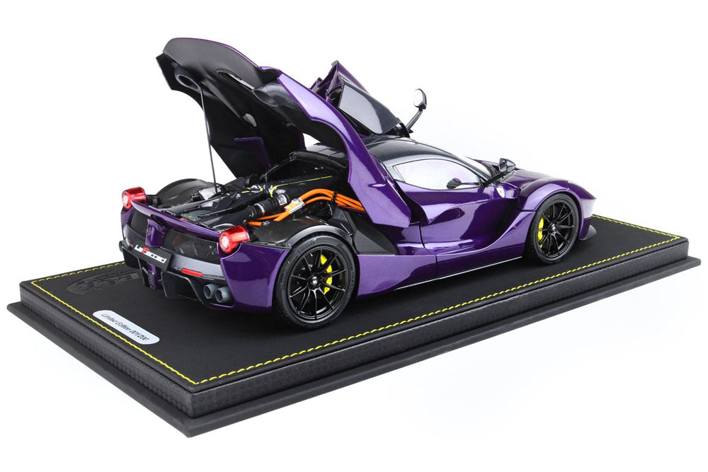 BBR 2012 Ferrari LaFerrari Purple Dubai Viola Vio 1:18