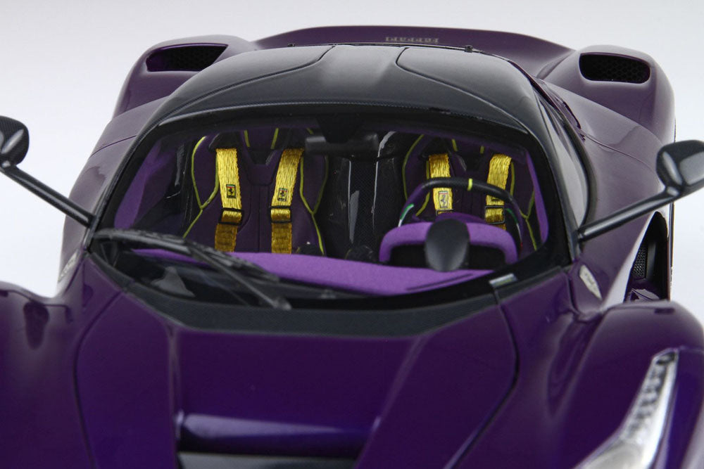 BBR 2012 Ferrari LaFerrari Purple Dubai Viola Vio 1:18