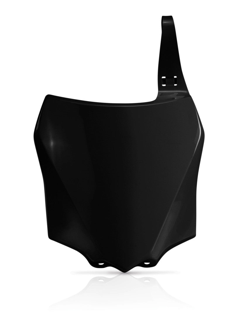 Acerbis 14+ Kawasaki KX85/ 14-21 KX100/22-24 KX112 Front Number Plate - Black 2374050001