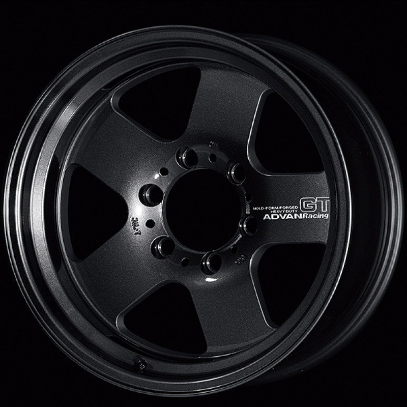 Advan GT Heavy 17X8.5 -10 6x139.7 Racing Titanium Black Wheel YAQH7H-10KTBK