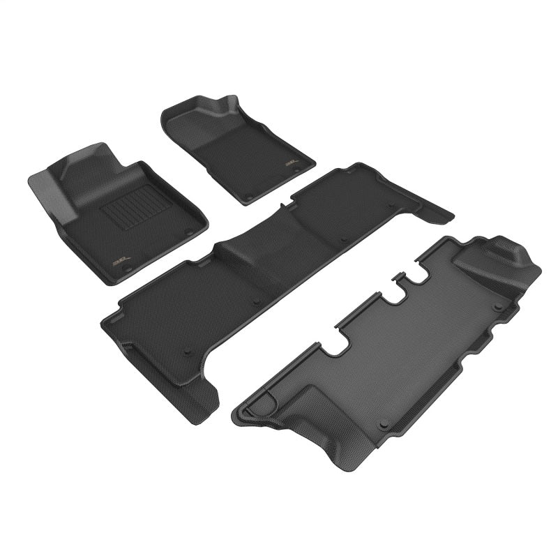 3D MAXpider 19-24 Nissan Armada Kagu Black R1 R2 R3 L1NS14701509