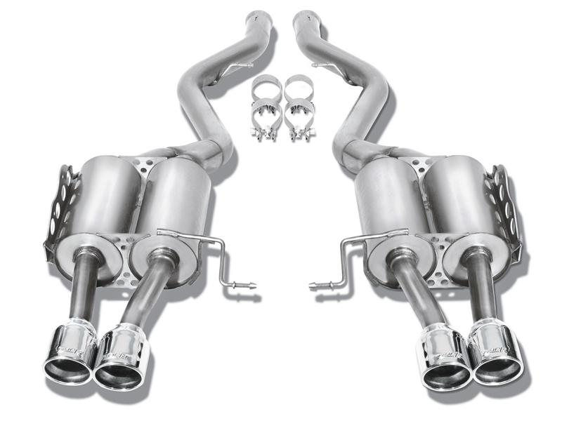 Borla Touring Cat-Back 15 Ford Mustang GT 5.0L V8 MT/AT 2.5in pipe Black 4in tip