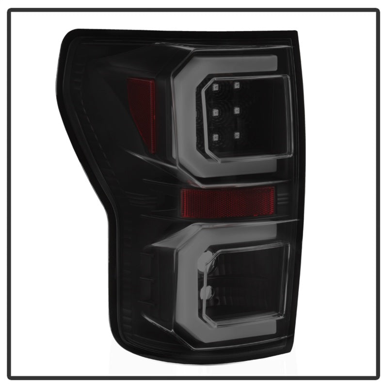 FR SPORT Spyder 07-13 Toyota Tundra V2 Light Bar LED Tail Lights - Smoke ALT-YD-TTU07V2-LB-BSM...