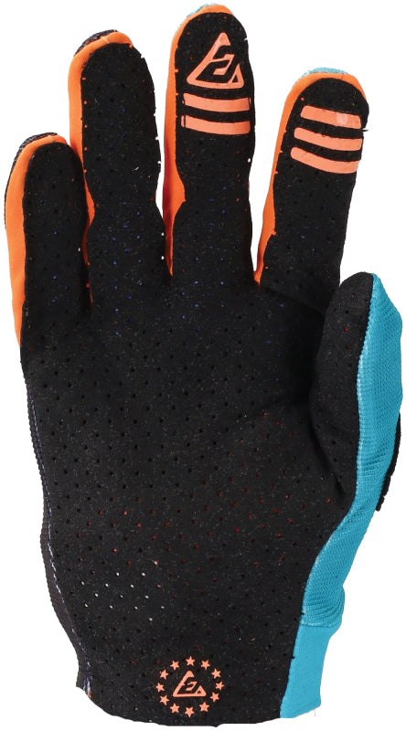 Answer 24 Aerlite Nitro Gloves Black/Astana/Hyper Orange Youth - XS 442826
