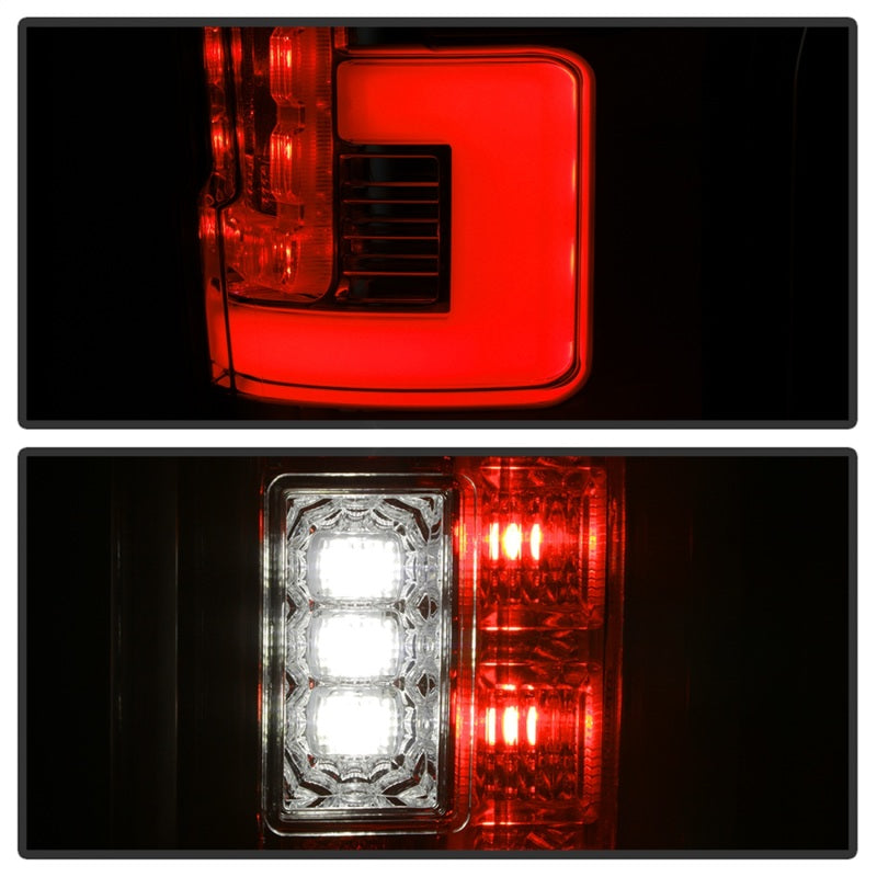 Spyder 17-18 Ford F-250 Super Duty (Excl LED Models) LED Tail Lights -Red Clr (ALT-YD-FS17-LED-RC) 5085603