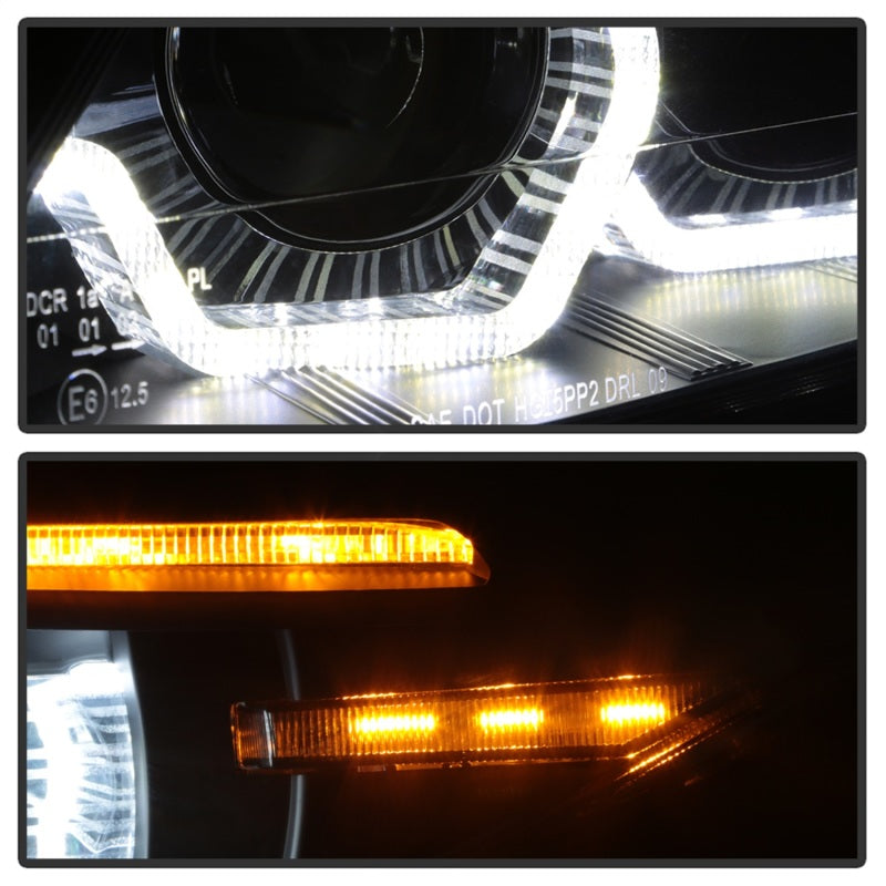 Spyder BMW Z4 09-13 Projector Headlights (Not Comp w Halogen) Black PRO-YD-BMWZ409HID-AFSSEQ-BK 5086884
