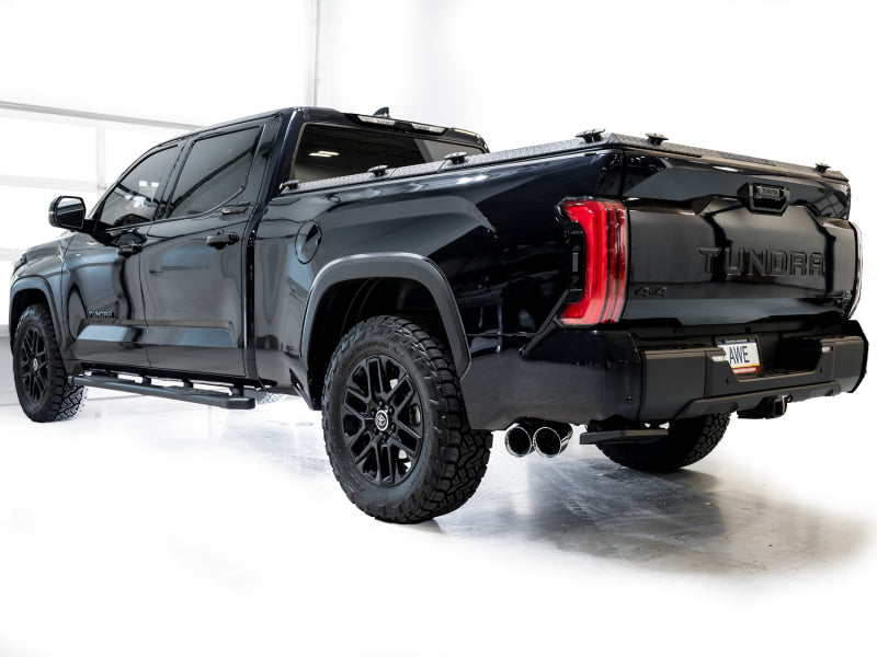 AWE Tuning AWE 0FG Exhaust for 3rd Gen Toyota Tundra - Dual Chrome Silver Tips 3015-32063