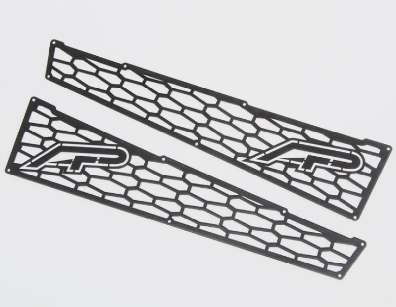 FR SPORT Agency Power 2014 Polaris RZR XP 1000 Aluminum Side Vent Covers - Black AP-RZR-650-BK