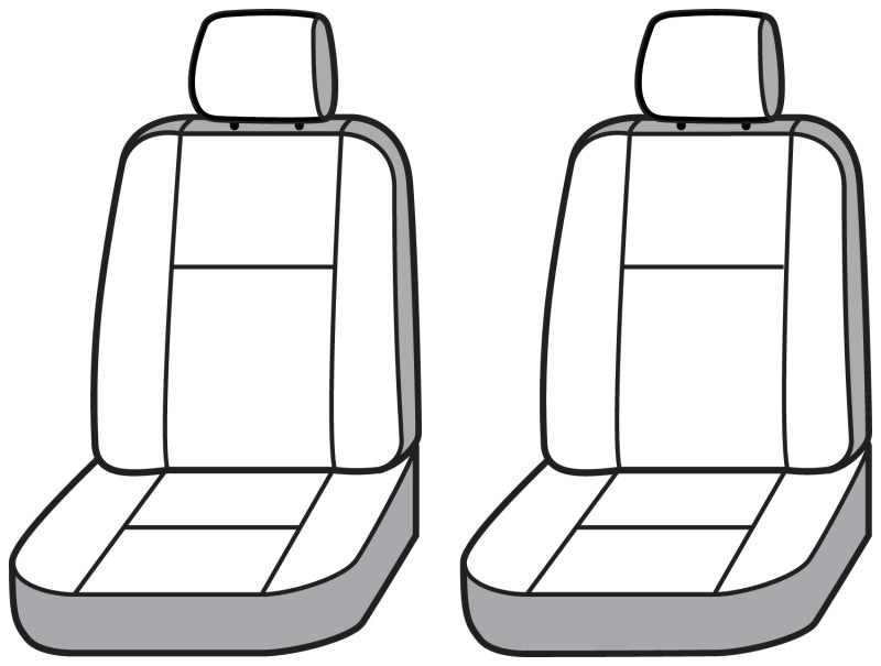 Covercraft 24-25 Jeep Gladiator Polycotton SeatSaver Custom Front Row Seat Covers SS2627PCTP
