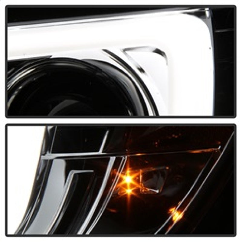 FR SPORT Spyder Toyota Tacoma 05-11 Projector Headlights - Light Bar DRL - Chrome...