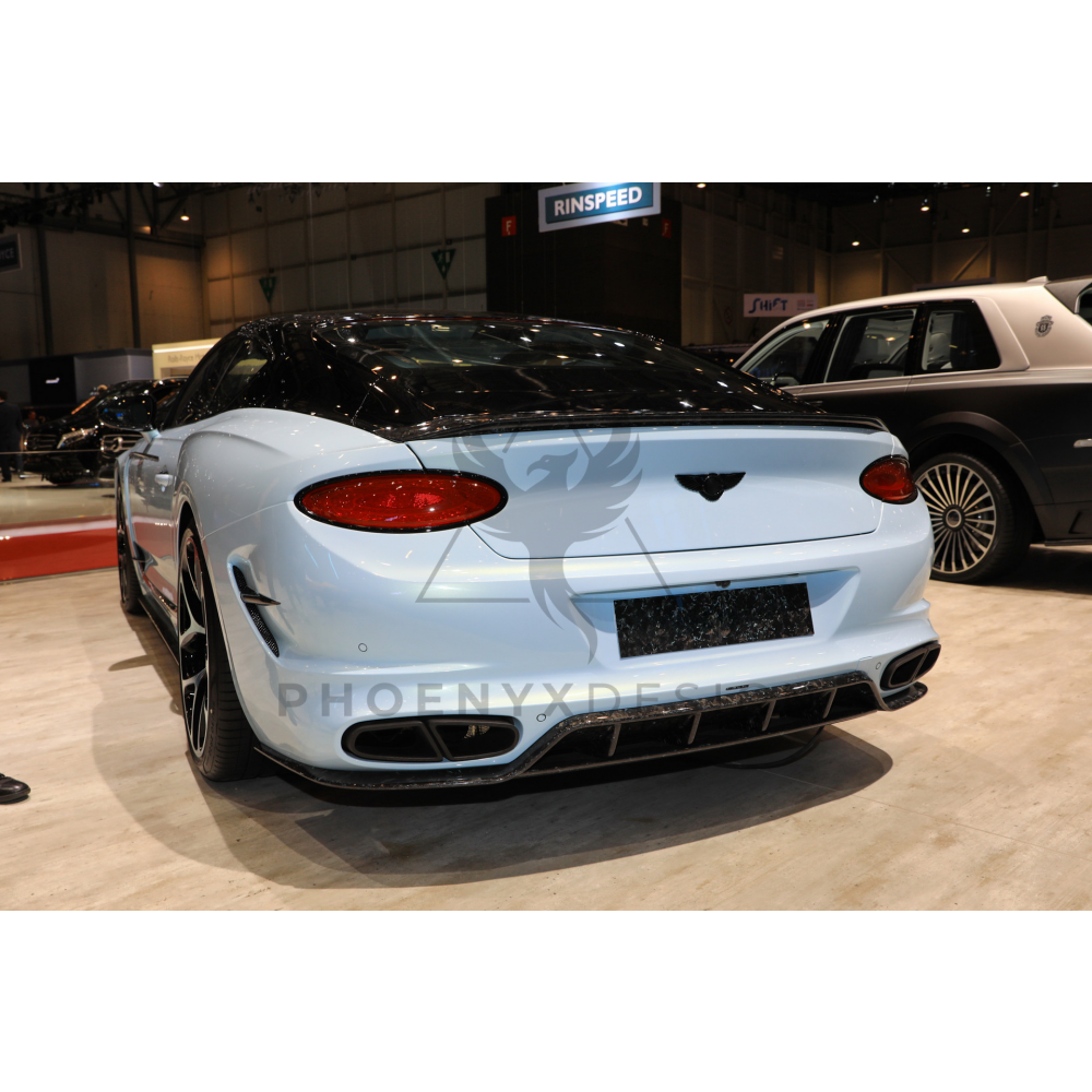 Bentley Continental GT | Phoenyx Design Carbon Fiber Rear Diffuser