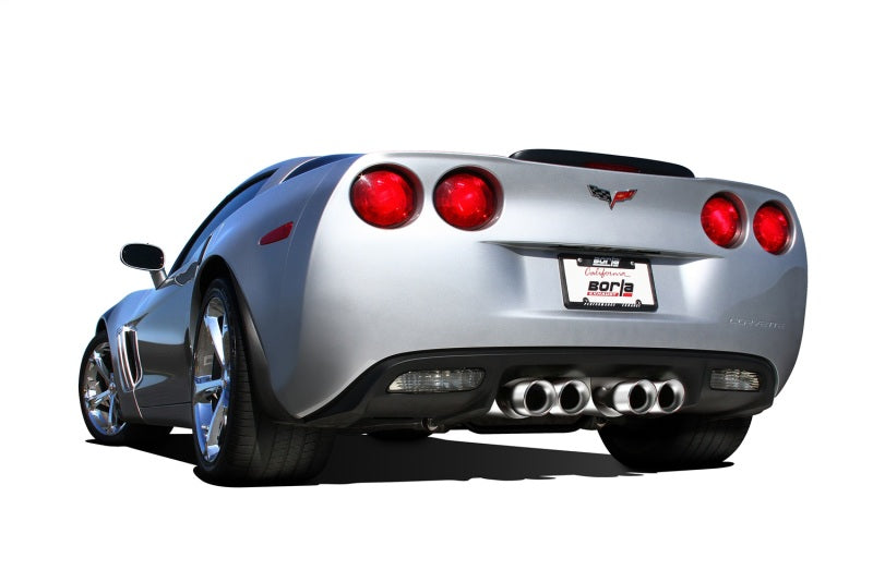 Borla 09-12 Chevy Corvette C6 Coupe/Convertible 6.2L 8cyl Aggressive ATAK Exhaust 11812