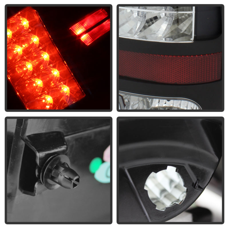 Spyder Dodge Ram 1500 13-14/Ram 2500 13-14 LED Tail Lights LED Model only - Blk ALT-YD-DRAM13-LED-BK 5077530