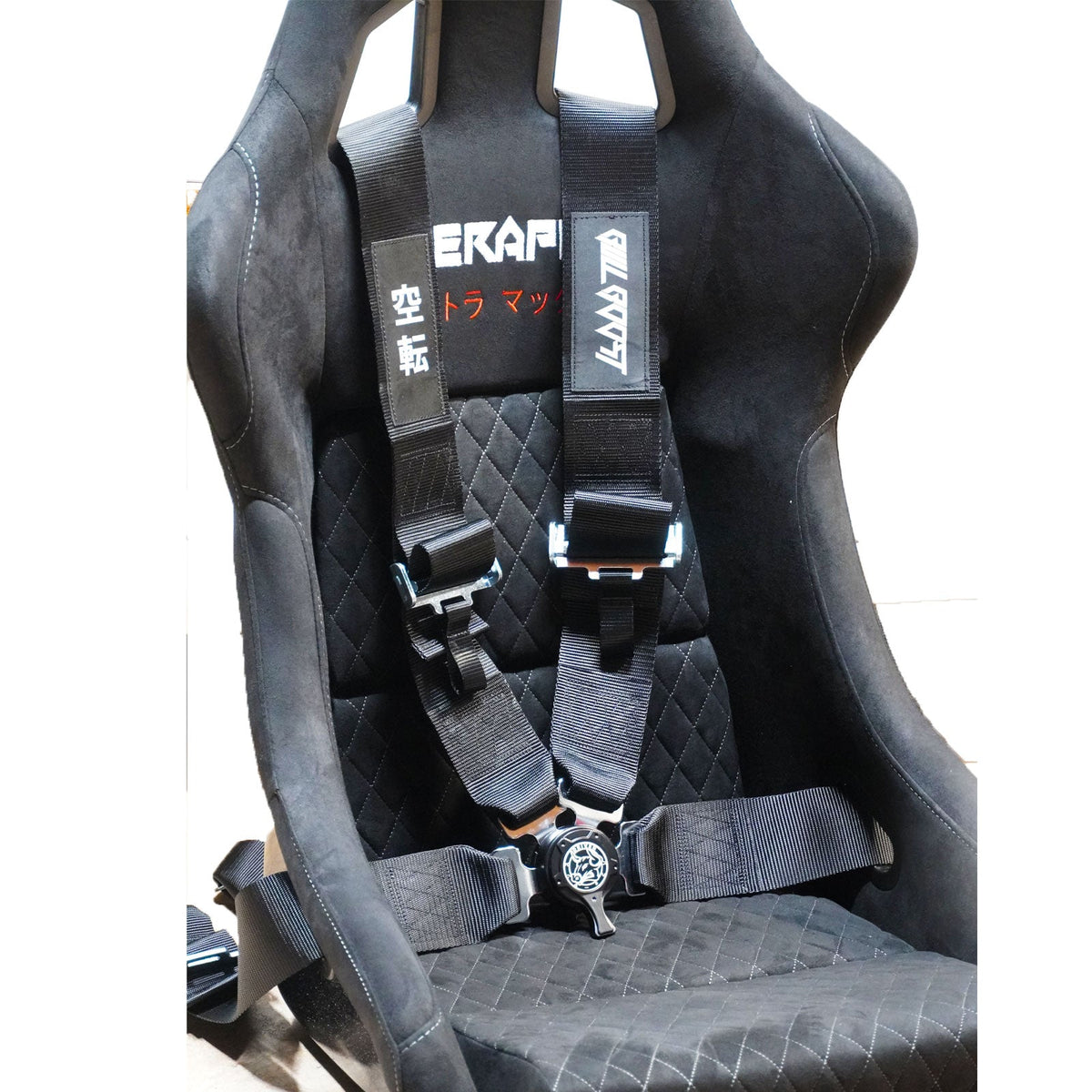 Bull Boost Performance Bull Boost Universal 4 Point Camlock Quick Release Racing Seat Belt...