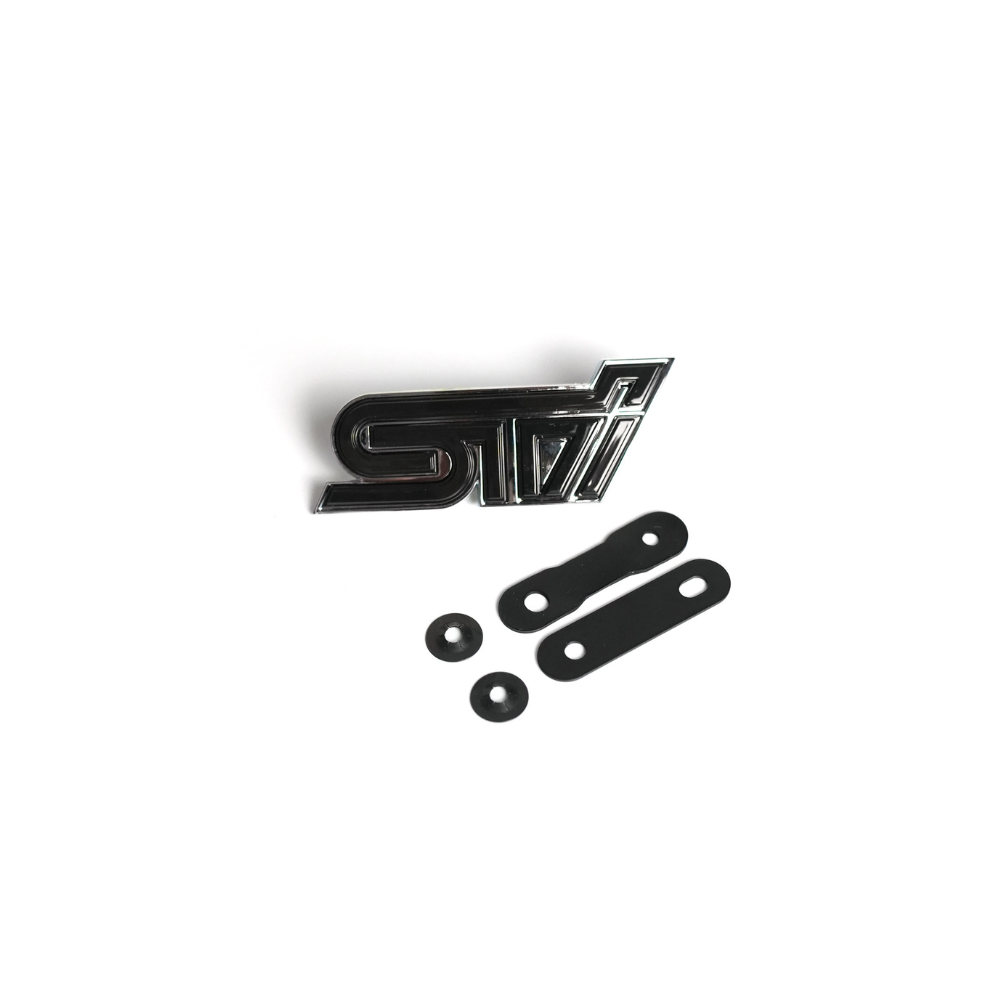 Racing Art STI Grille Emblem w/ Multiple Color Available [Universal]