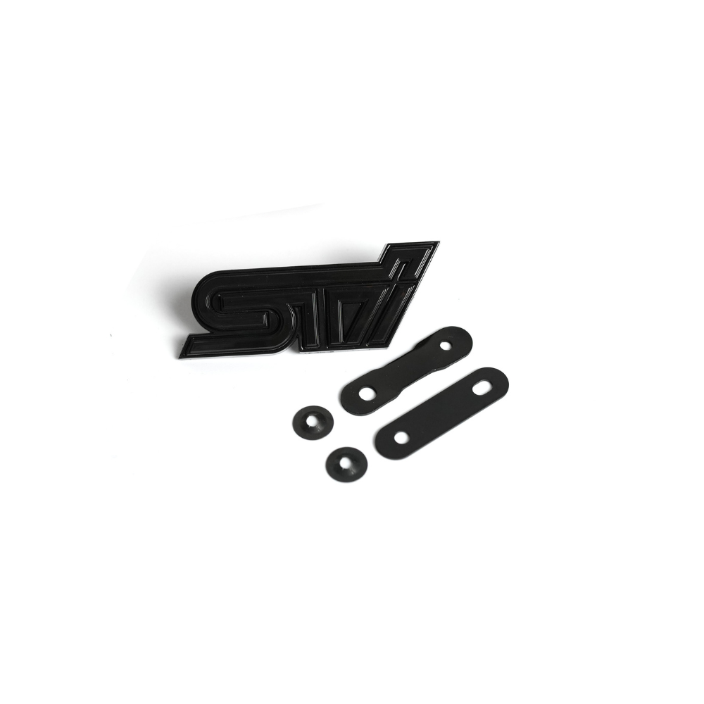 Racing Art STI Grille Emblem w/ Multiple Color Available [Universal]