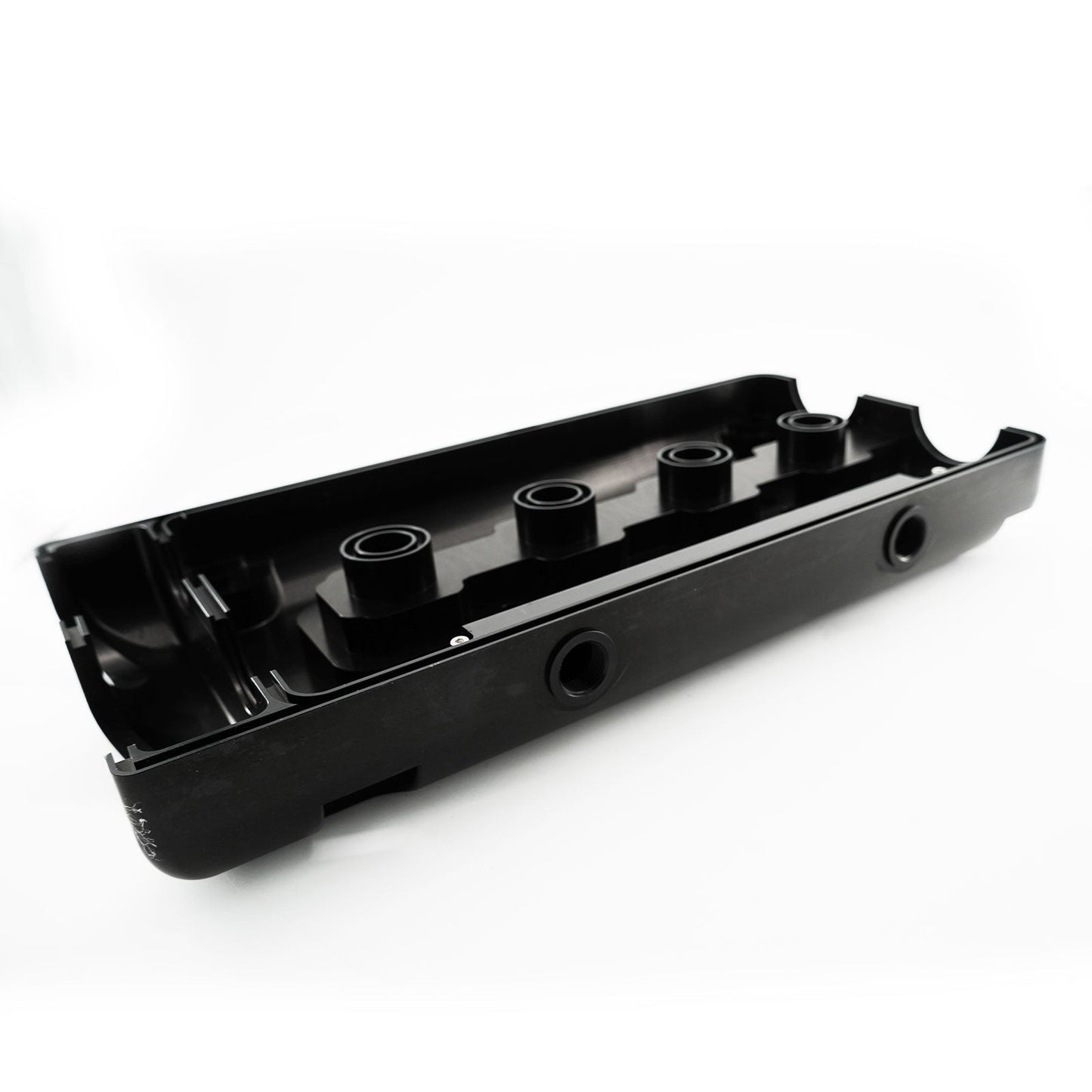 Billet B Series Vented Valve Cover Baffle B16 B18 AN10 For Honda Acura DOHC Vtec