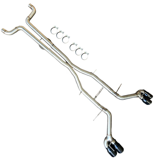 STRATEC SYSTEMS 3” Stainless Track Catback Exhaust for 2016-2024 Chevy Camaro SS/ZL1/LT1 6.2L V8
