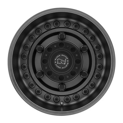Black Rhino Armory Matte Gun Black Wheels - S0226