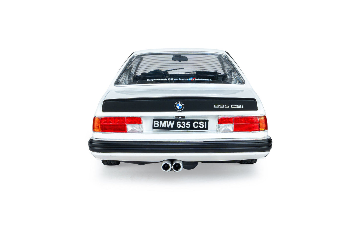 Solido 1984 BMW 635 CSI (E24) White 1:18