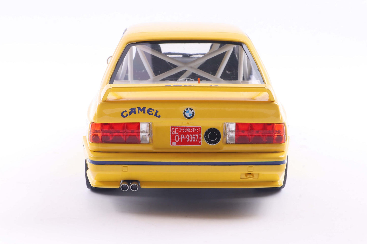 Solido 1991 Bmw E30 M3 (3-Series) Gr.A No 1 3rd Rally Principe Asturias 1992 Yellow 1:18
