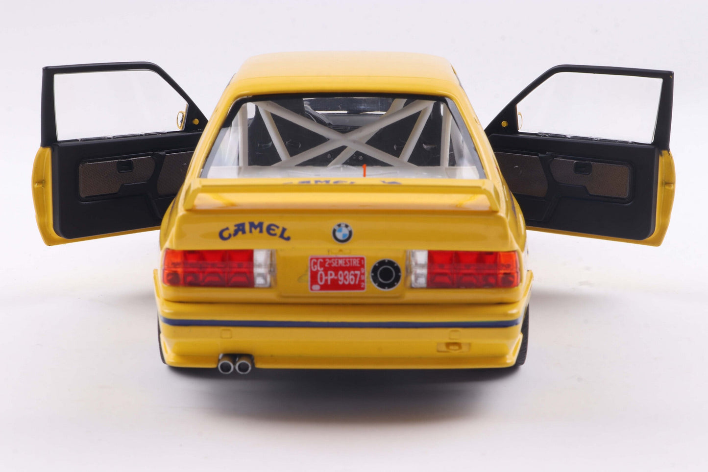 Solido 1991 Bmw E30 M3 (3-Series) Gr.A No 1 3rd Rally Principe Asturias 1992 Yellow 1:18
