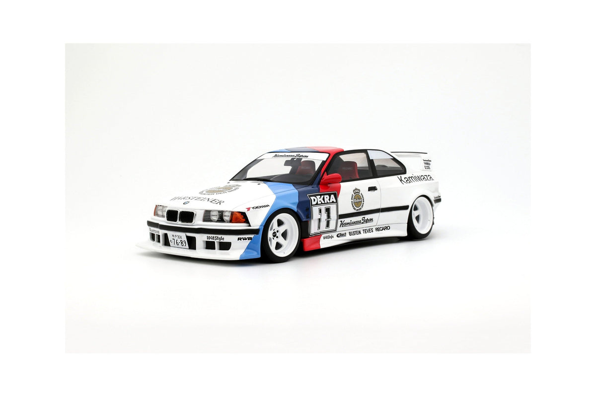 STM Diecast Otto 2024 BMW E36 M3 Khyzyl Saleem Kamiwaza DTM 1995 Alpine White 1:18 - View 4