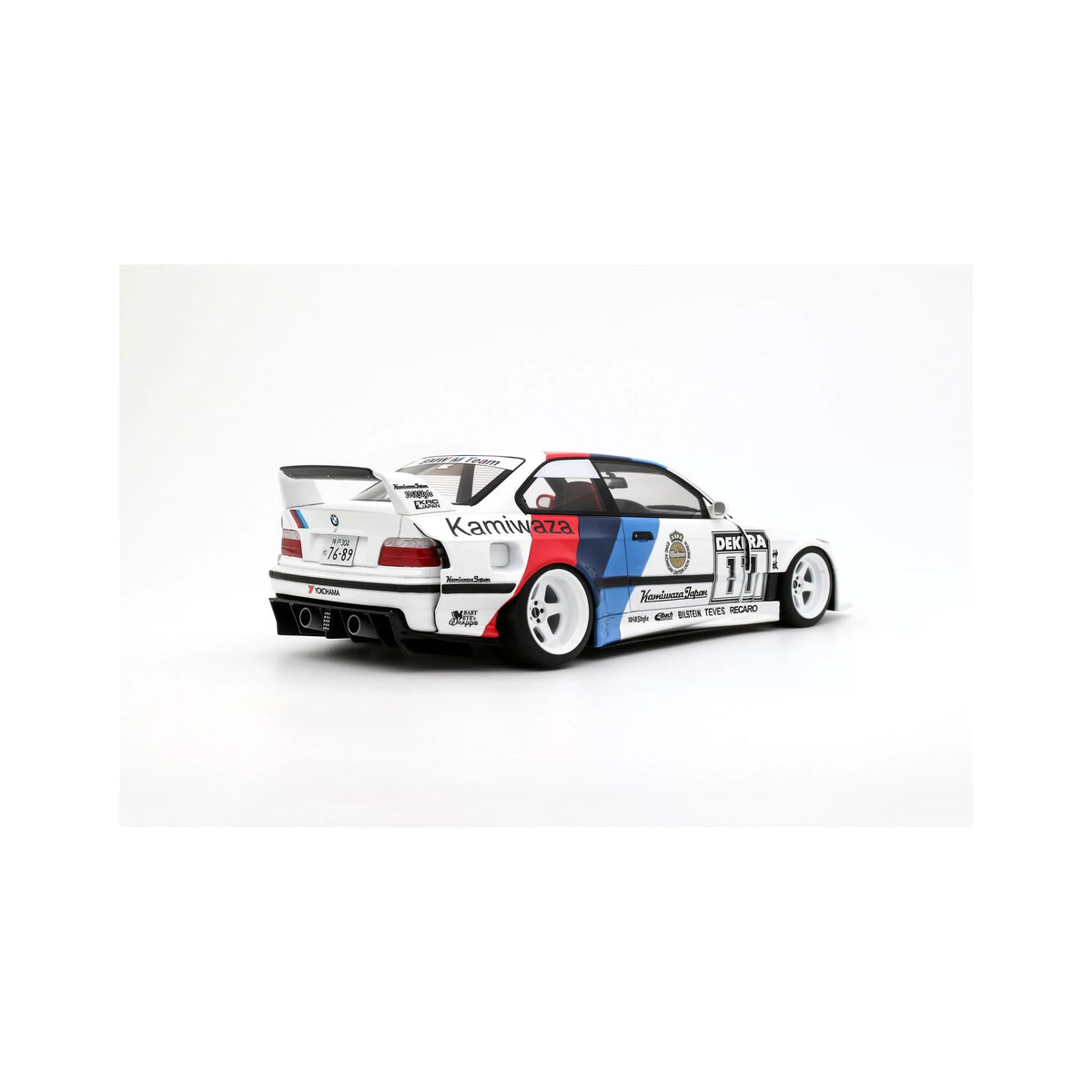 STM Diecast Otto 2024 BMW E36 M3 Khyzyl Saleem Kamiwaza DTM 1995 Alpine White 1:18 - View 5
