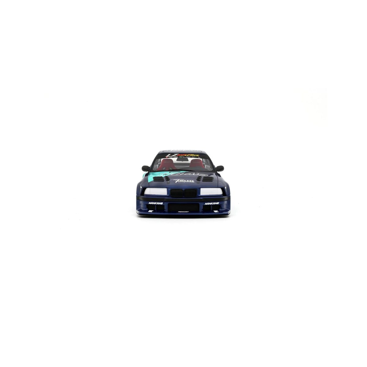 STM Diecast Otto 2024 BMW E36 M3 Khyzyl Saleem "My Kyza" Blue & Green 1:18 - View 4