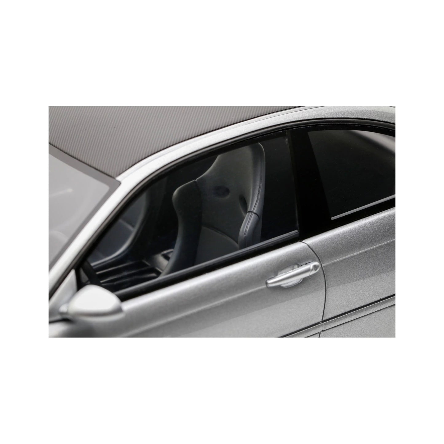 Otto 2001 BMW E46 M3 GTR Street Titan Silver Metallic 354 1:18