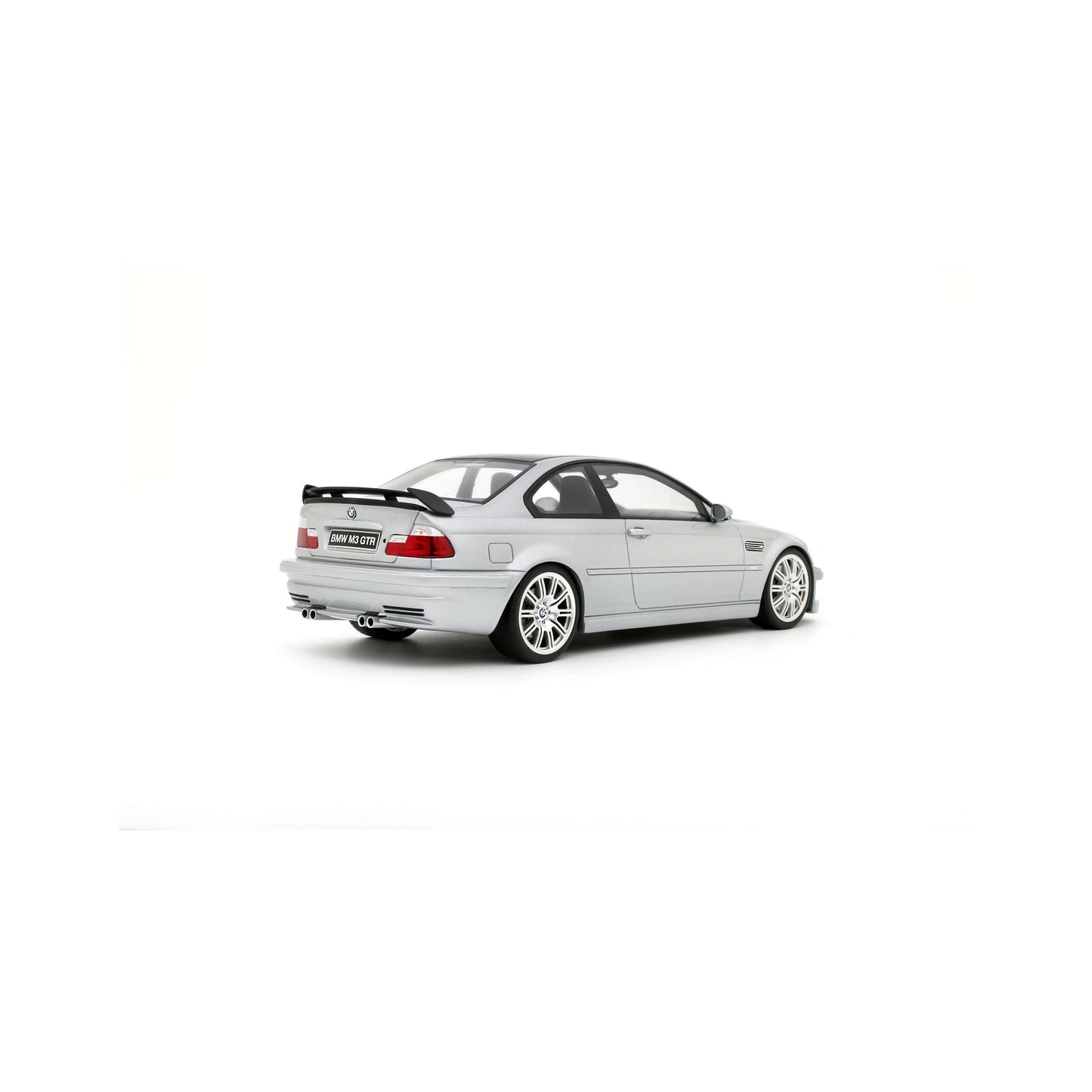 Otto 2001 BMW E46 M3 GTR Street Titan Silver Metallic 354 1:18