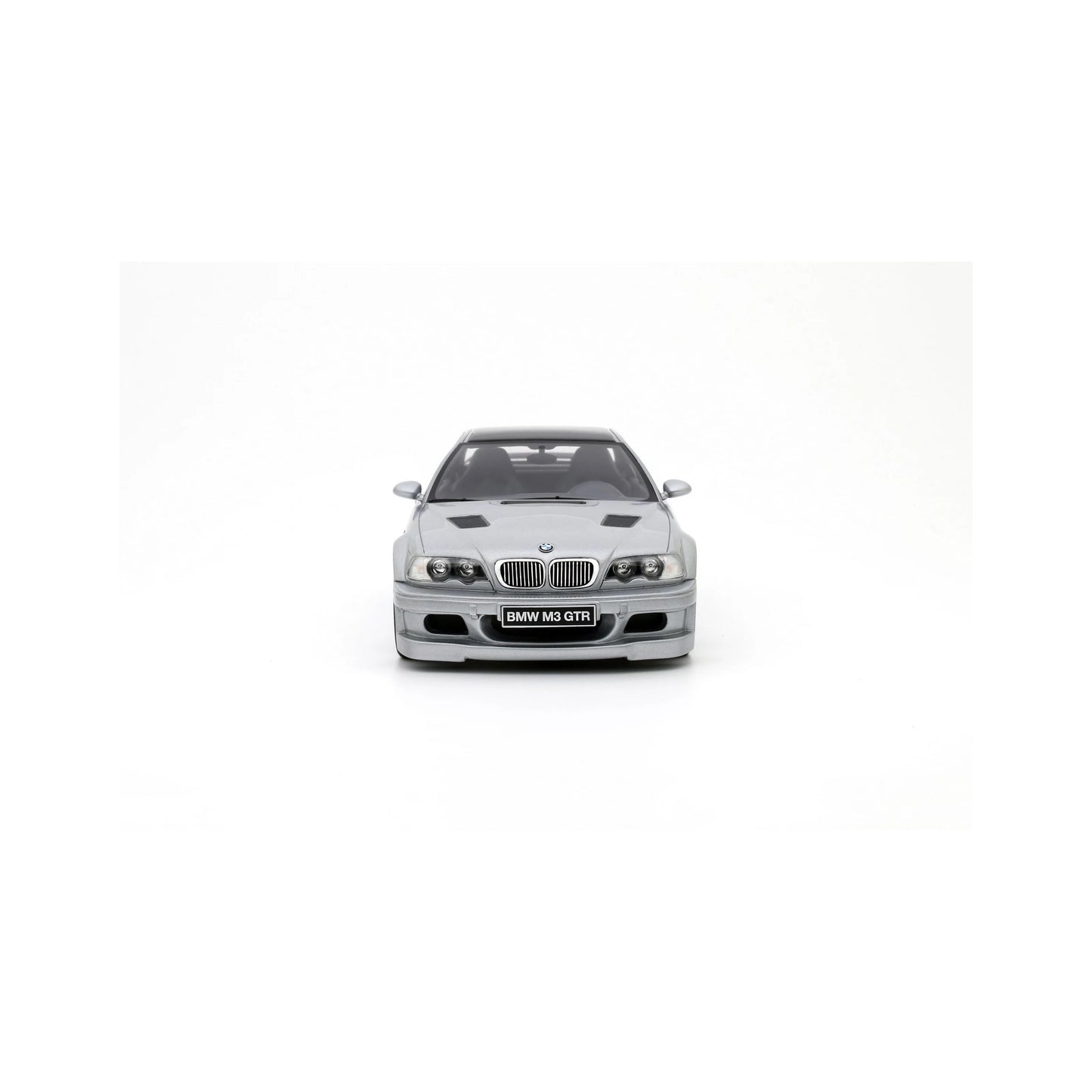 Otto 2001 BMW E46 M3 GTR Street Titan Silver Metallic 354 1:18