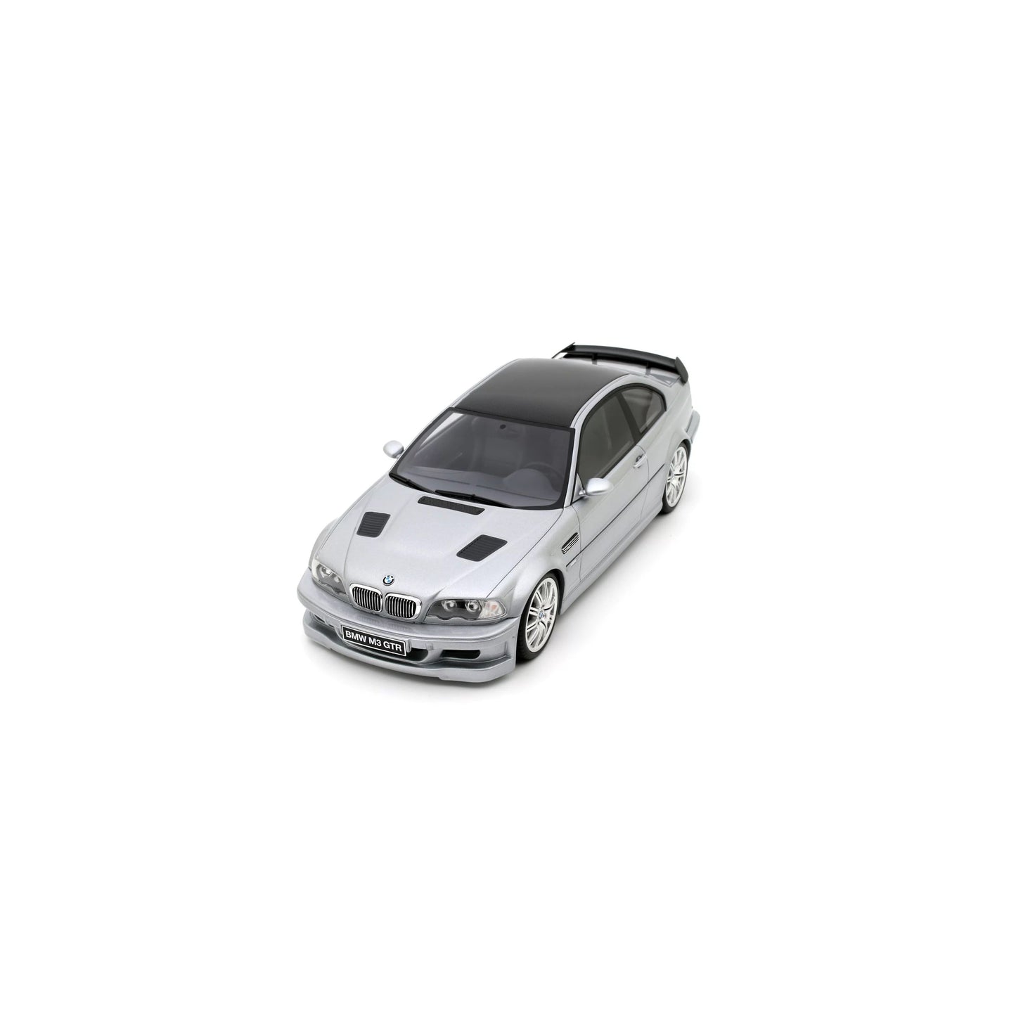Otto 2001 BMW E46 M3 GTR Street Titan Silver Metallic 354 1:18