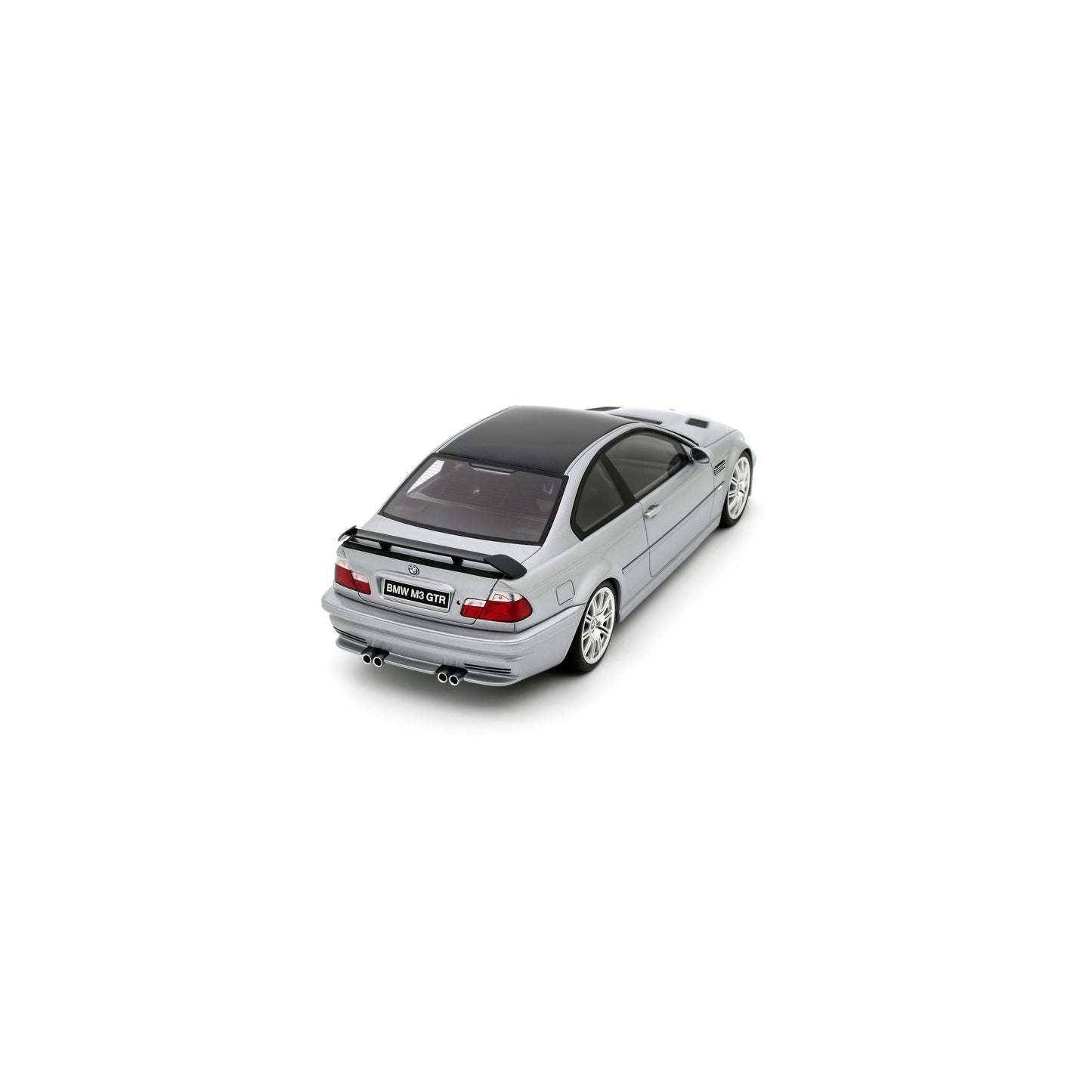 Otto 2001 BMW E46 M3 GTR Street Titan Silver Metallic 354 1:18