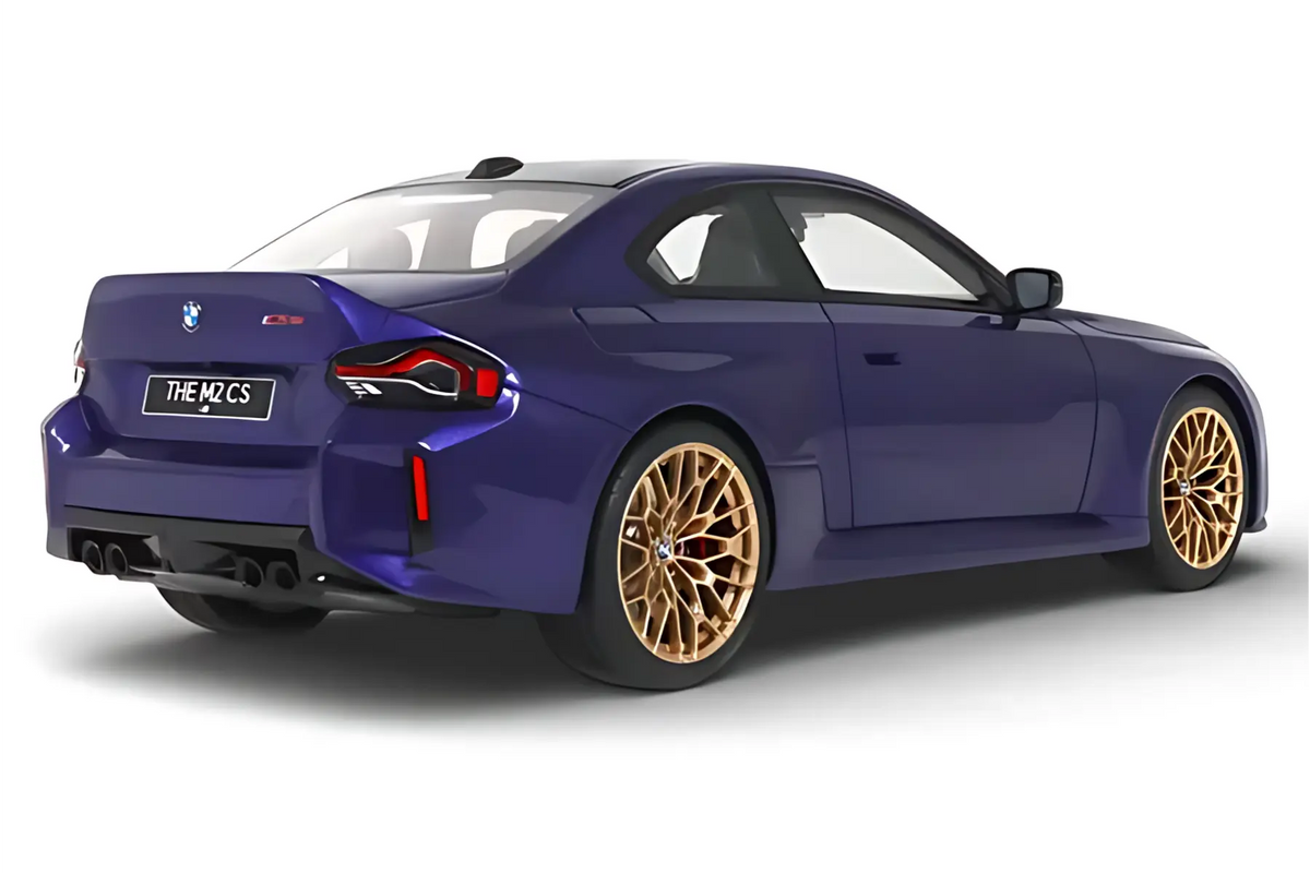 STM Diecast GT Spirit 2025 BMW M2 (G87) Coupe Individual Velvet Blue Metallic 1:18 - View 6