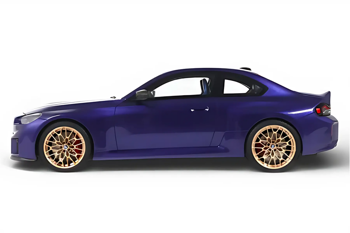 STM Diecast GT Spirit 2025 BMW M2 (G87) Coupe Individual Velvet Blue Metallic 1:18 - View 7