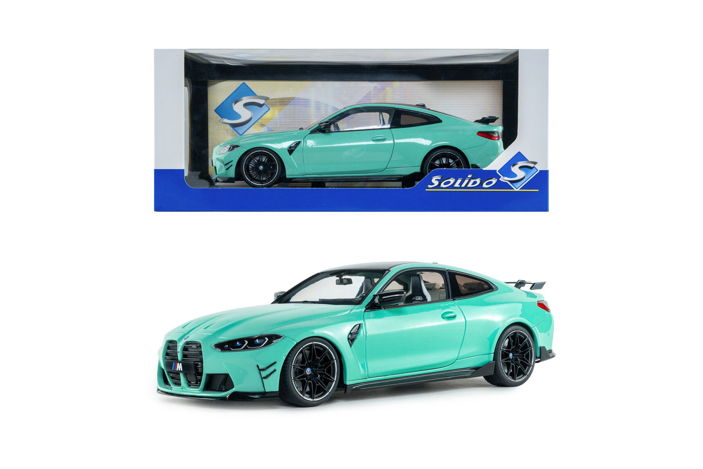 Solido 2025 BMW M4 M-Performance Pack G82 Mint Green 1:18