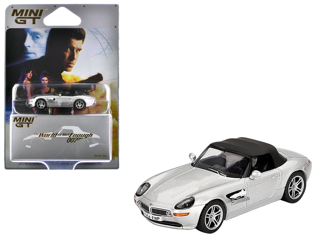 Rapid Vehicles BMW Z8 Silver Metallic with Black Soft Top 007 James Bond "The World Is Not...