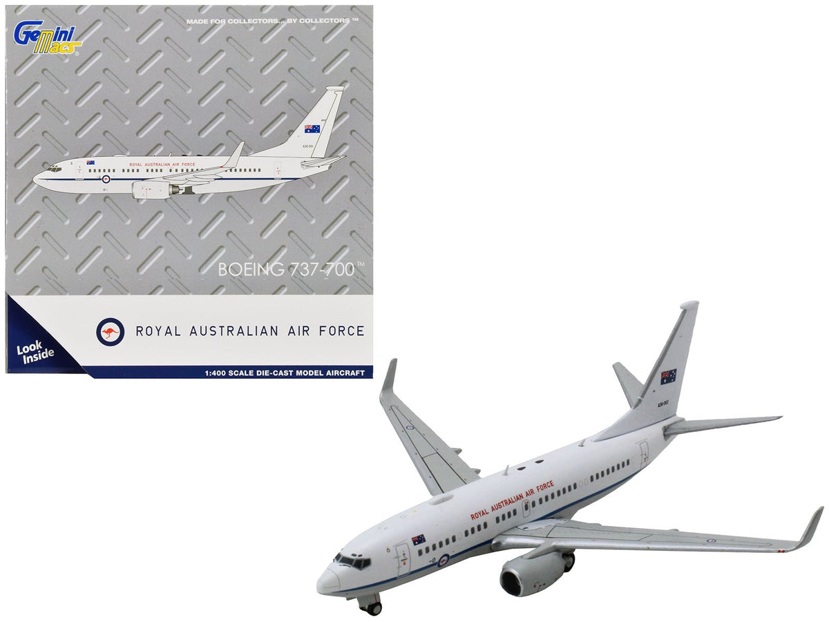 Rapid Vehicles Boeing 737-700 Aircraft "Royal Australian Air Force" (A36-002) White with Blue...