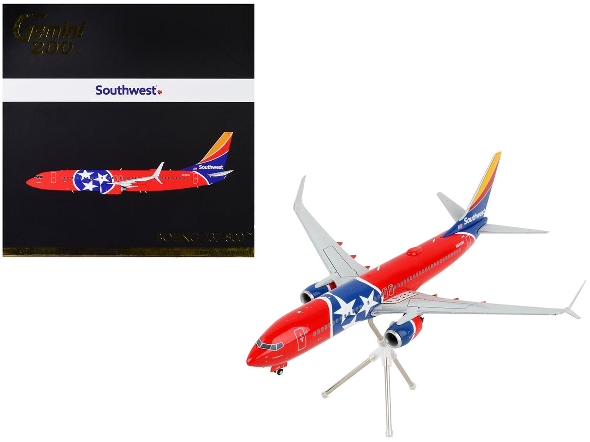 Rapid Vehicles Boeing 737-800 Commercial Aircraft "Southwest Airlines - Tennessee One" Tennessee...
