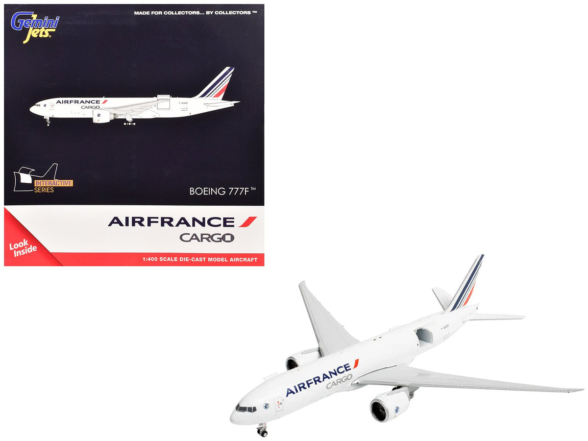 Rapid Vehicles Boeing 777F Commercial Aircraft "Air France Cargo" (F-GUOC) White with Red and...