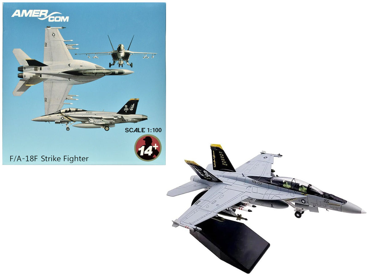 Rapid Vehicles Boeing F/A-18F Super Hornet Fighter Aircraft "VFA-103 Jolly Rogers 75th...