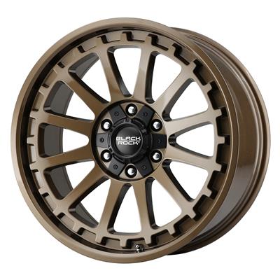 Black Rock Series 940 Bronze Wheels - 940BZ7960
