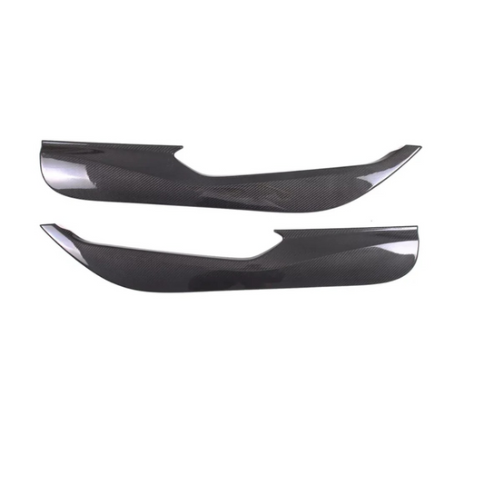 STRATEC SYSTEMS Dry Carbon Fiber Door Anti‑Kick Panel Cover V2 for Chevrolet Corvette C8 - View 2